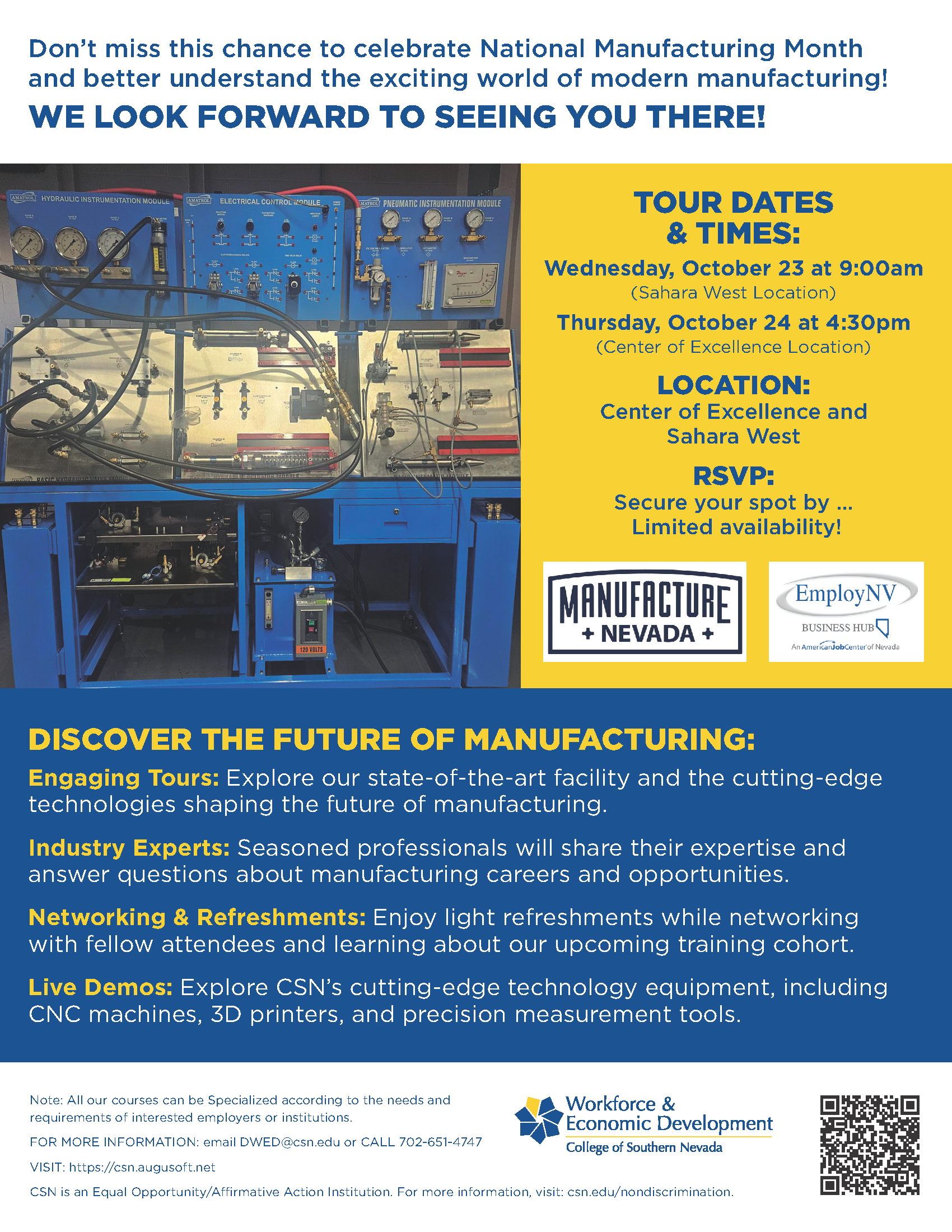 DWED0043 Mfg Month Flyer MECH